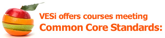 VESi offers courses meeting Common Core Standards
