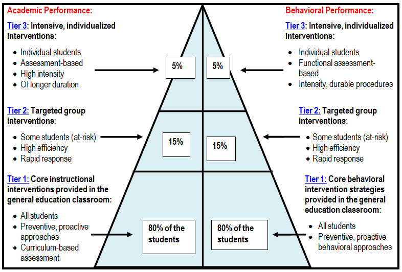 Academic and Behavior Performance chart